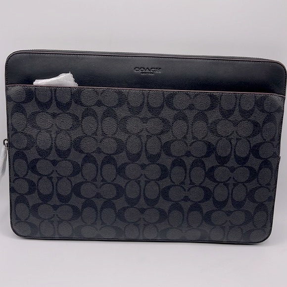 Coach Other - Coach Zip Around Laptop Case
